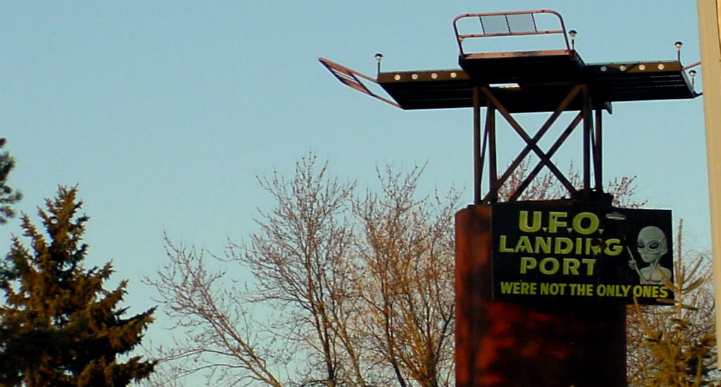 UFO landing port